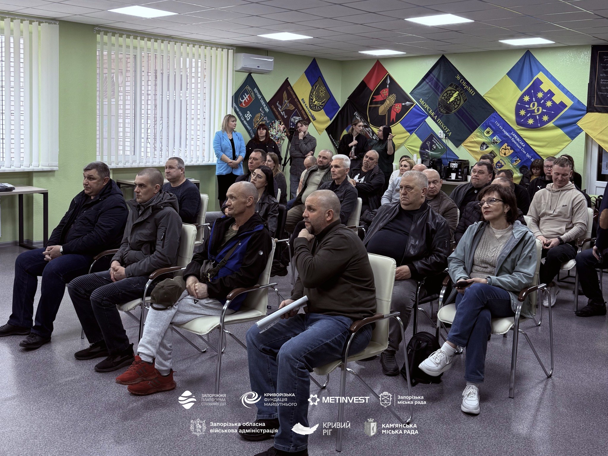 У Кам’янському пройшла перша зустріч “Спілкуй. Ветеран”